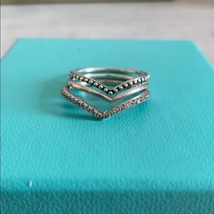 Pandora stackable rings
